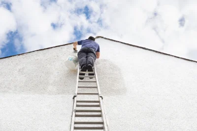 Peinture extérieure à Vironvay — façades et ravalement